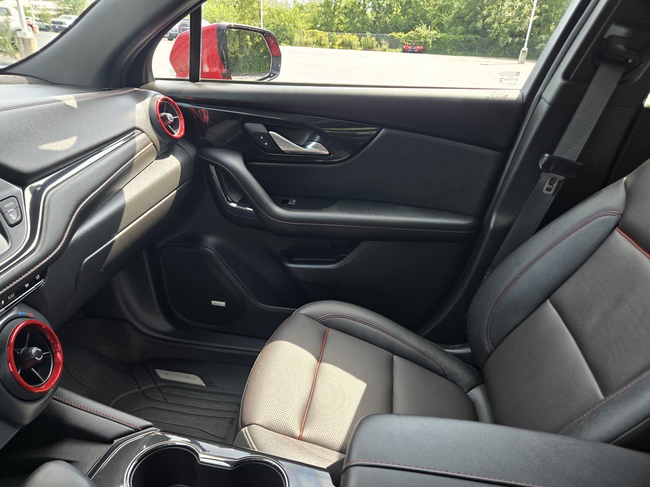 Used 2024 Radiant Red Tintcoat Chevrolet RS image 15