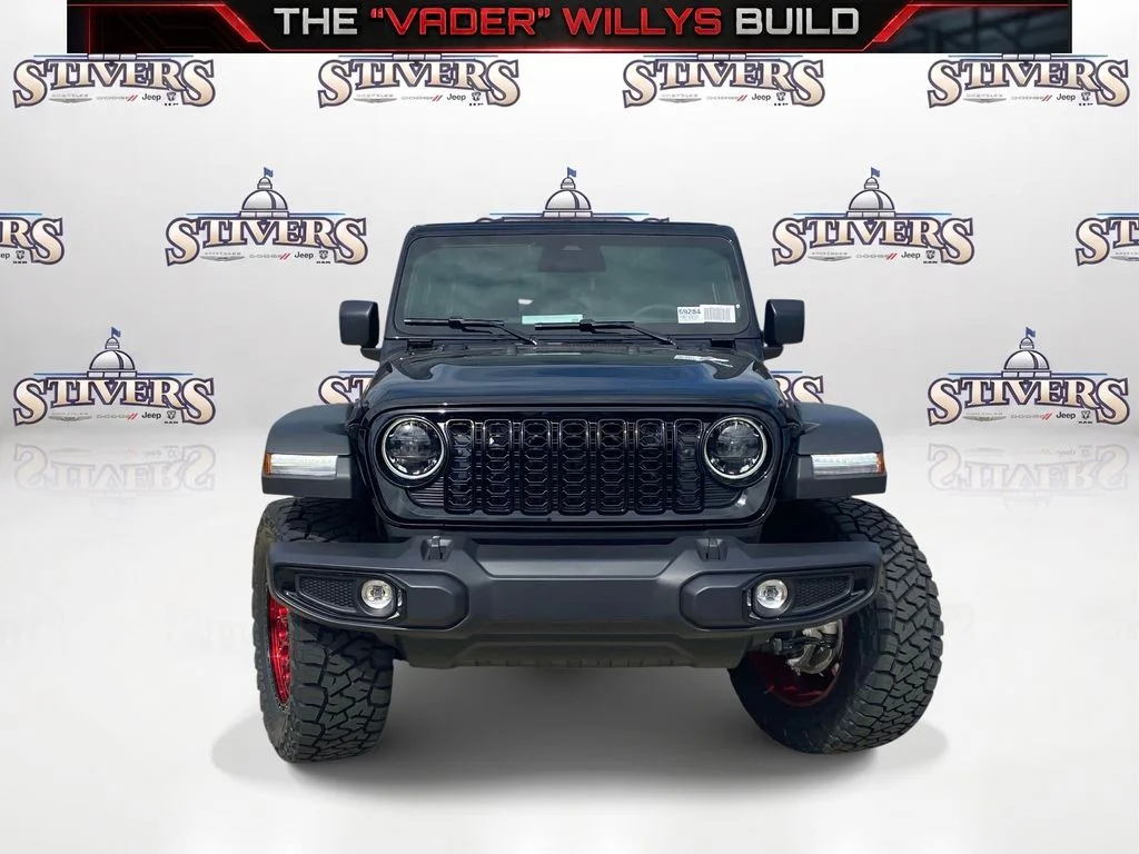 New 2026 Black Clearcoat Jeep Willys image 2