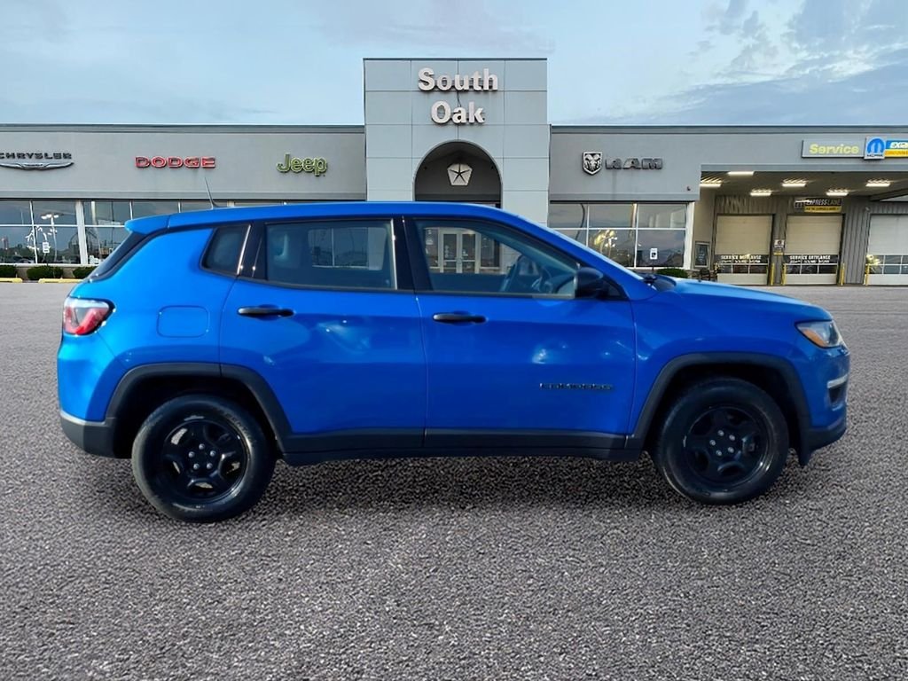 Used 2020 Jeep Compass Sport with VIN 3C4NJCAB8LT121306 for sale in Matteson, IL