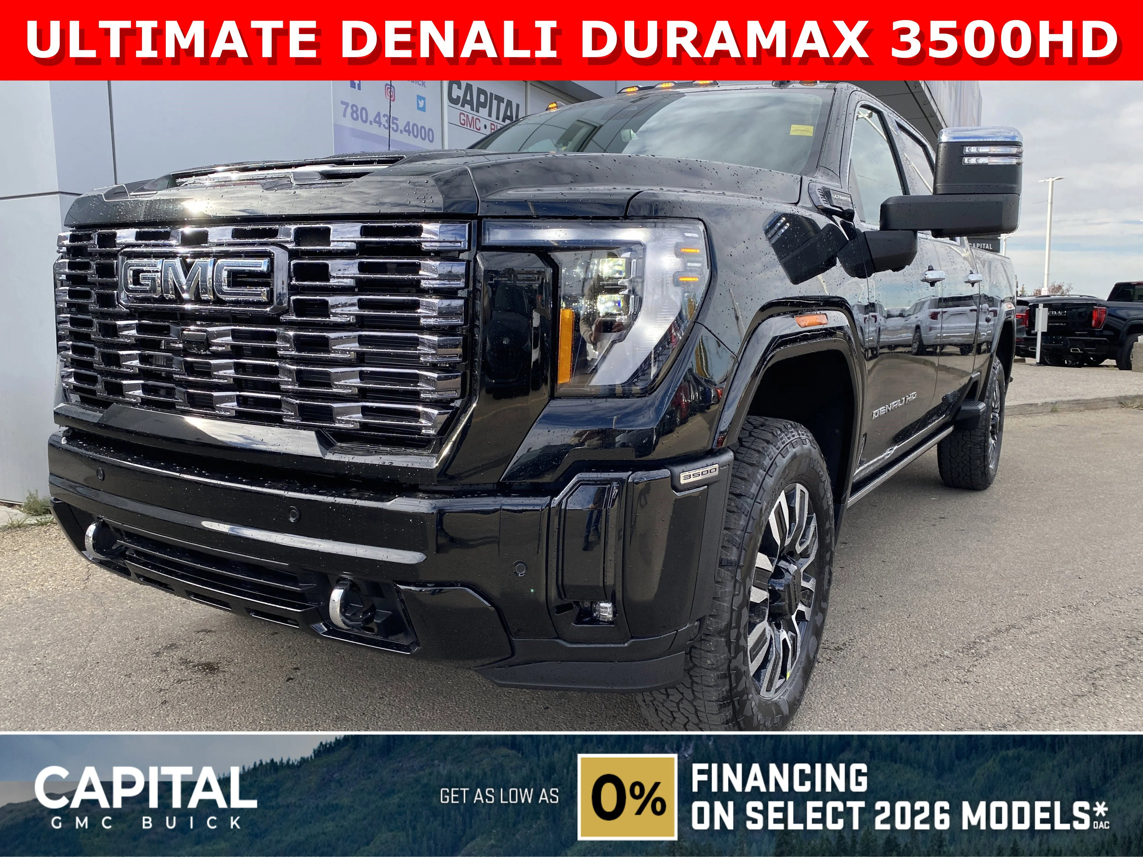 New 2026 ONYX BLACK GMC Denali Ultimate image 1