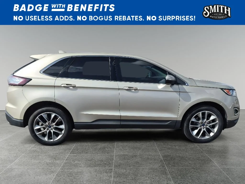Used 2018 White Gold Metallic Ford Titanium image 3