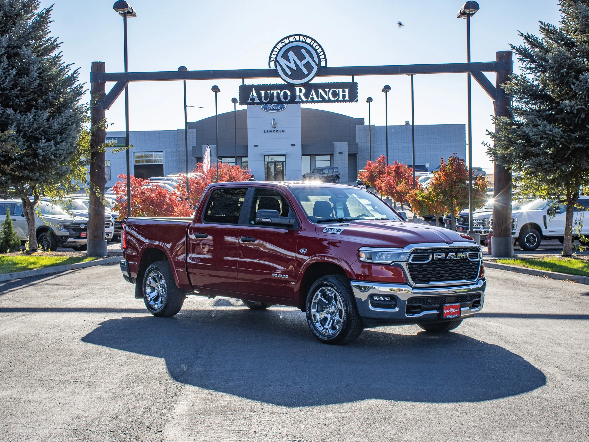 New 2027 Molten Red Pearlcoat Ram Big Horn image 1