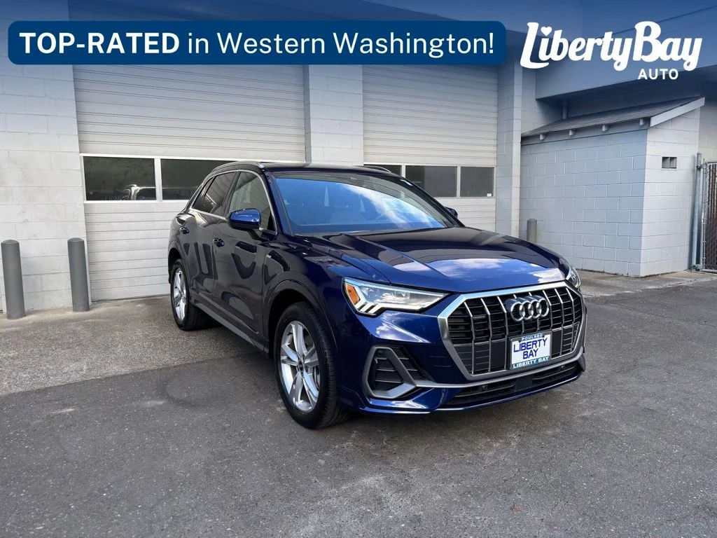 Used 2023 Blue Audi Premium Plus image 10