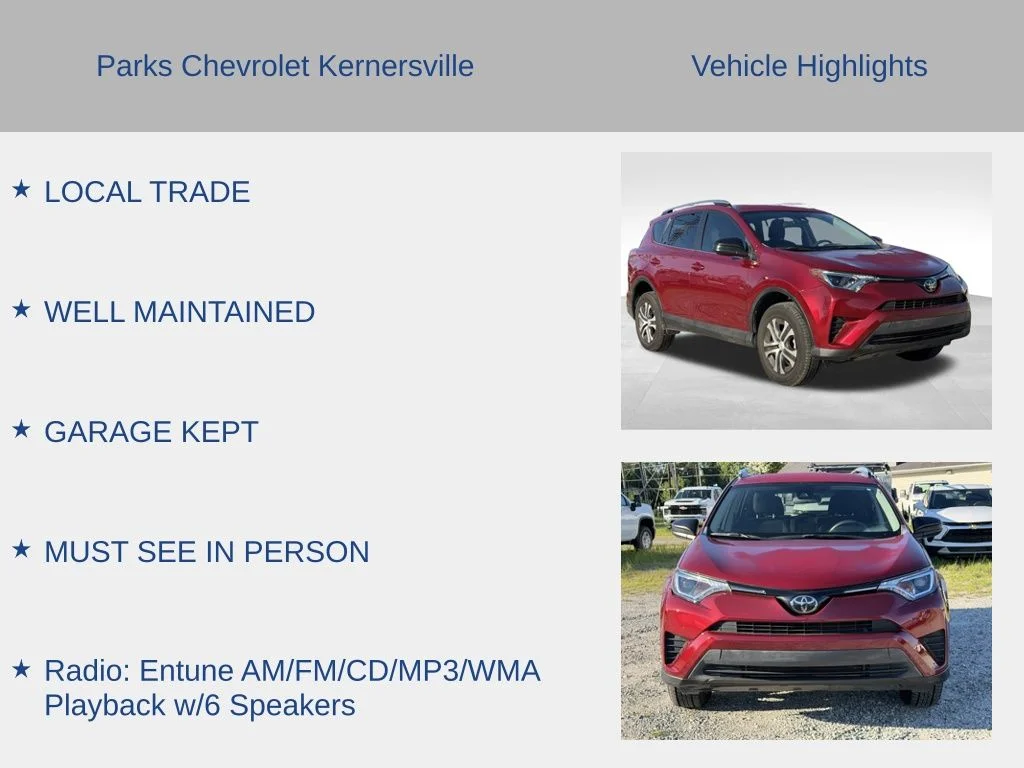 Used 2018 Red Toyota LE image 5