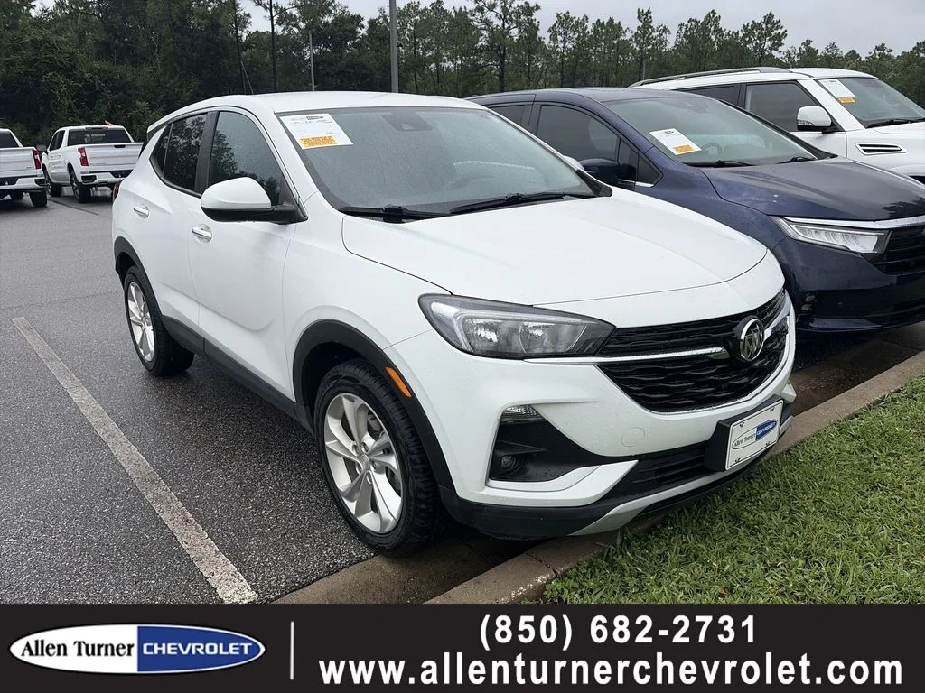 Used 2022 White Buick Preferred image 1
