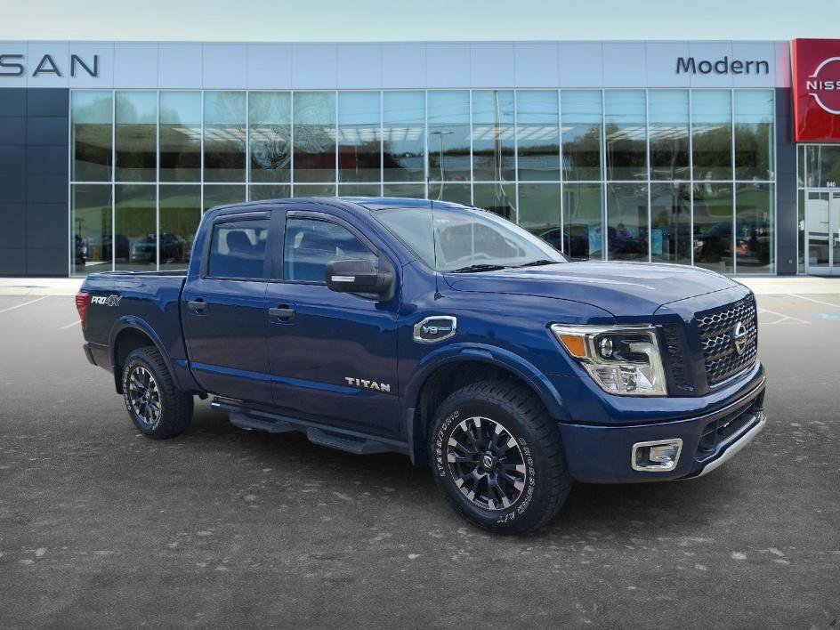Used 2017 Deep Blue Pearl Nissan PRO-4X image 3