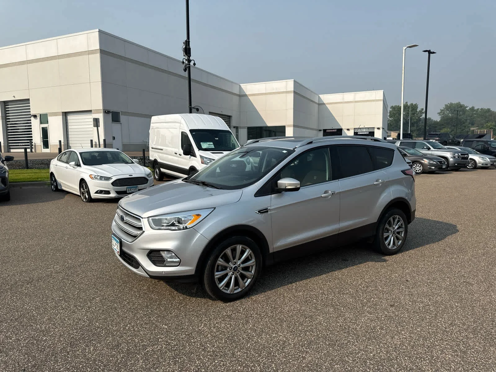 Used 2018 Ingot Silver Metallic Ford Titanium image 3