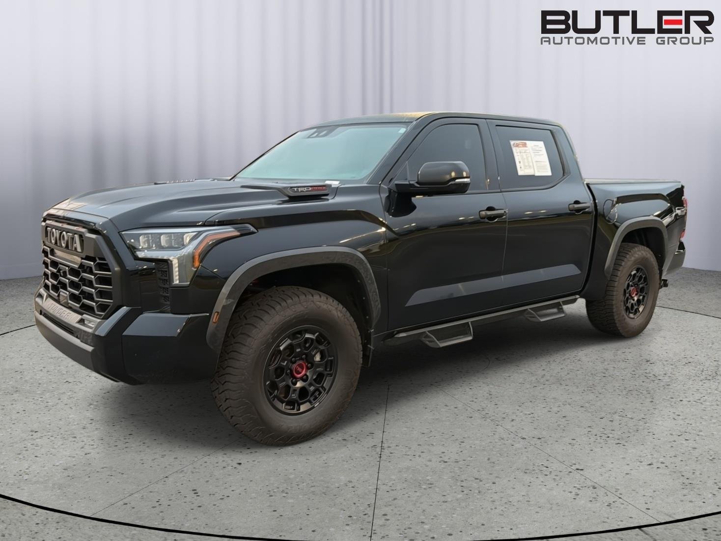 Used 2022 Midnight Black Metallic Toyota TRD Pro Hybrid image 2