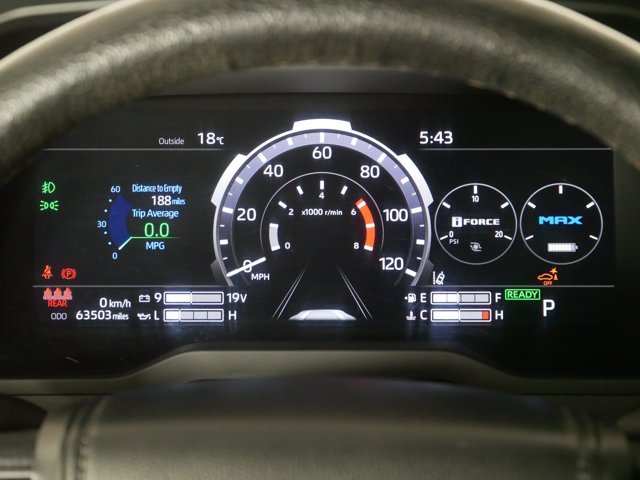 Used 2022 Magnetic Gray Metallic Toyota Crew Cab 1794 Edition Hybrid image 19