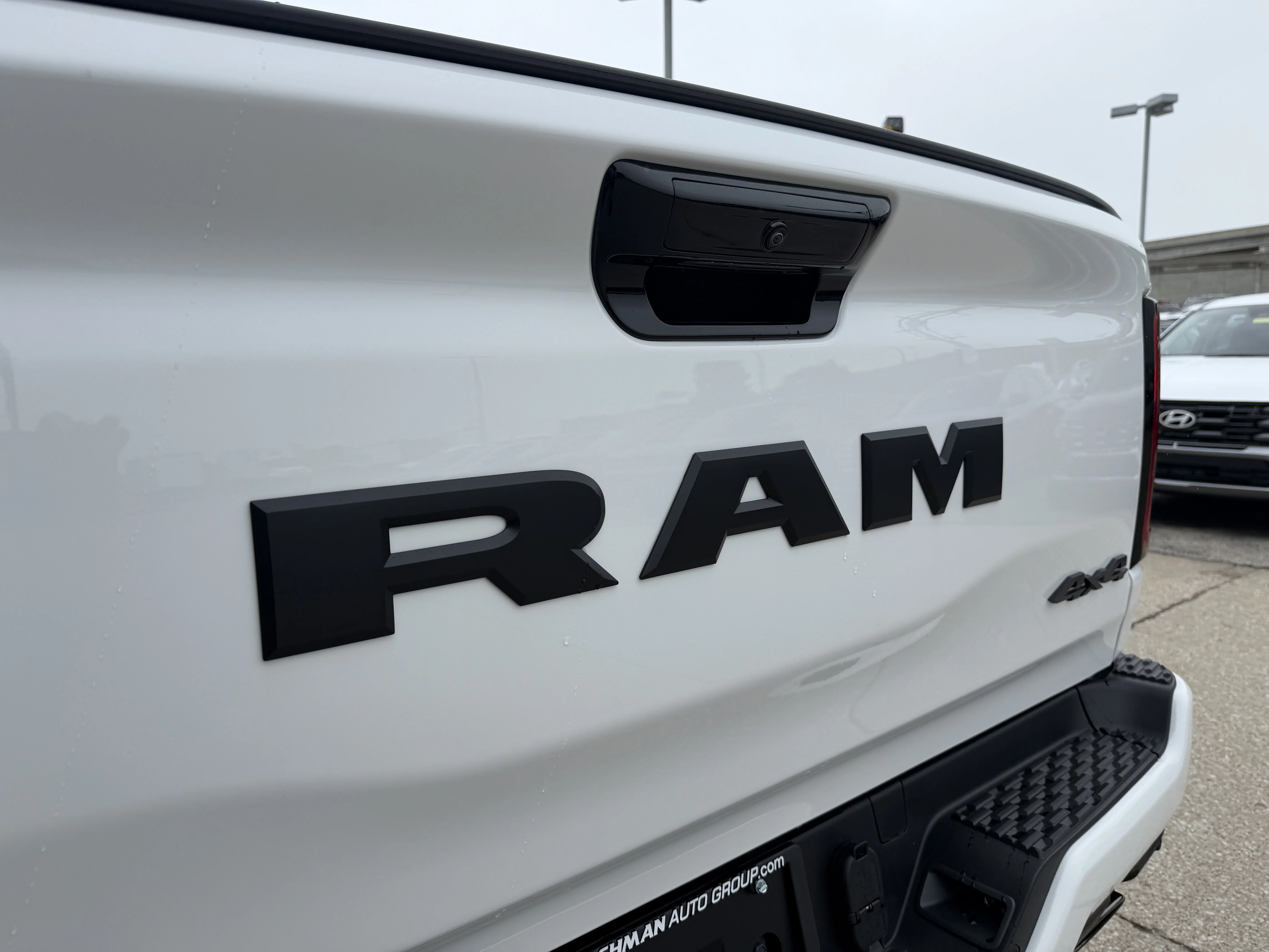 New 2026 Bright White Clear-Coat Exterior Paint RAM Laramie image 8