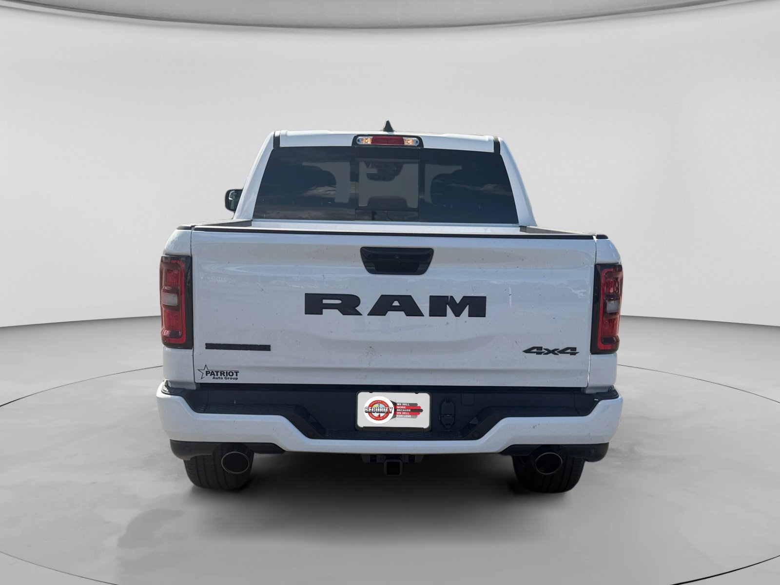 New 2026 Bright White Clear-Coat Exterior Paint RAM Big Horn 4x4 Crew Cab 5