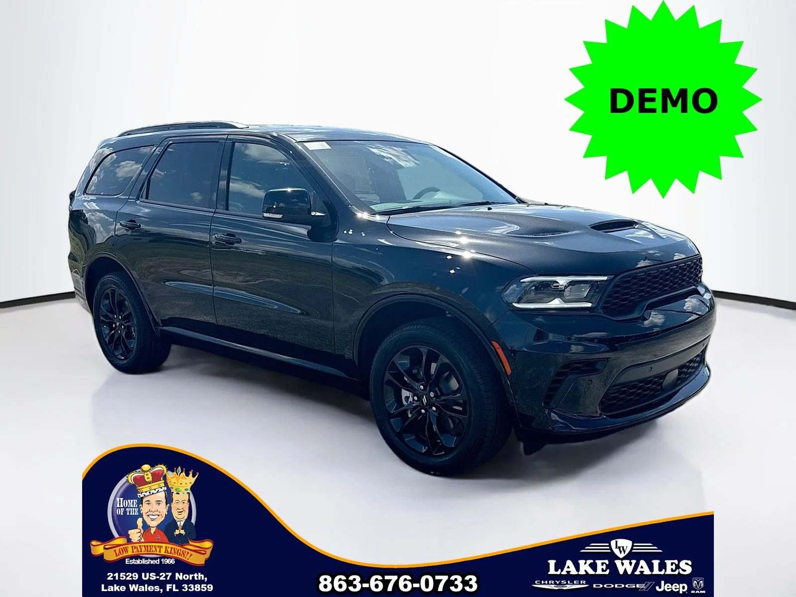 New 2026 Diamond Black Clear-Coat Exterior Paint Dodge GT PLUS image 1