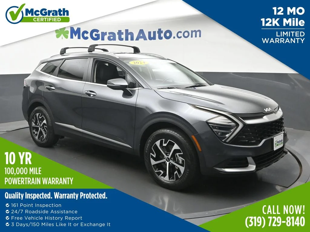 Used 2024 Gray Kia EX image 1