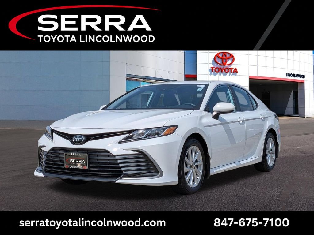 Certified Used 2024 White Toyota LE image 1