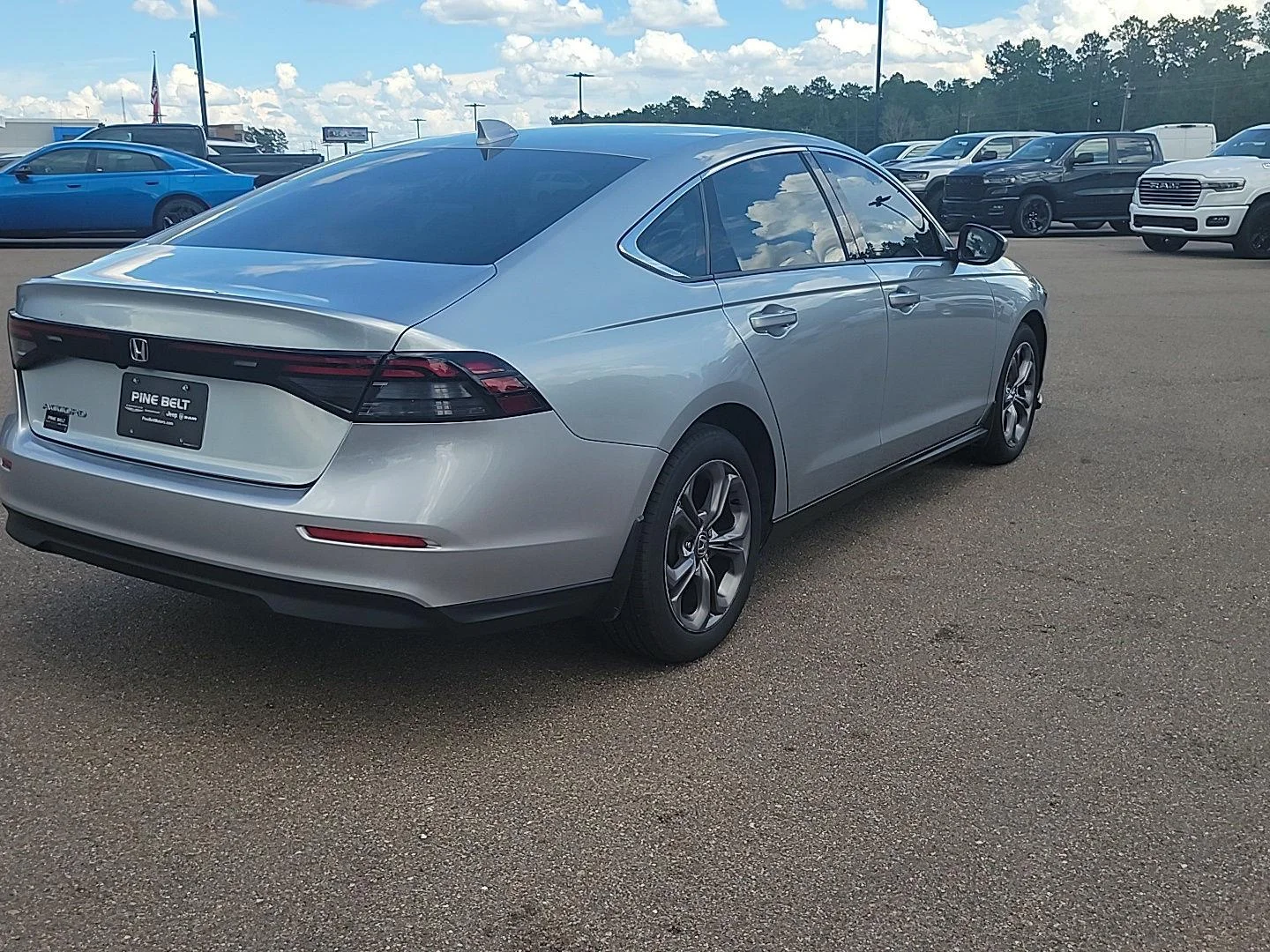 Used 2024 Solar Silver Metallic Honda EX image 12
