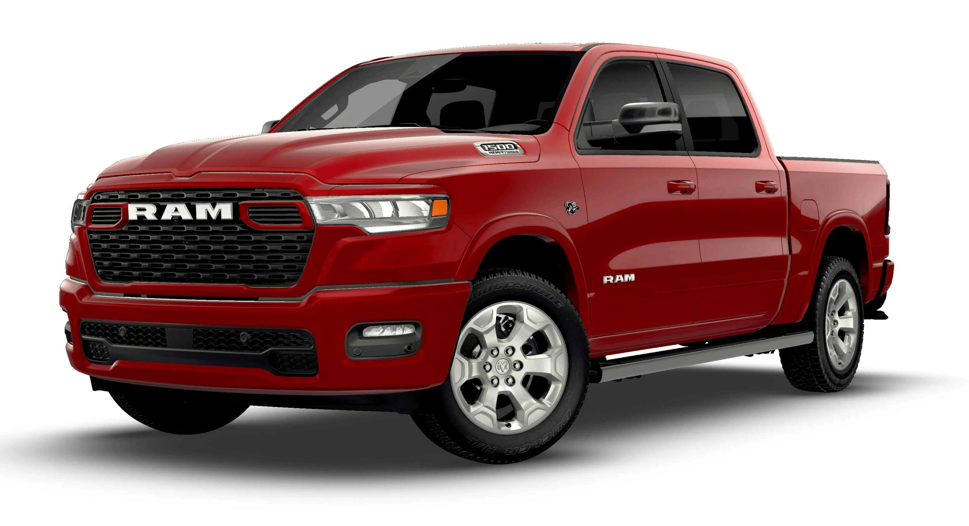New 2026 Molten Red Pearl-Coat Exterior Paint RAM BIG HORN image 13