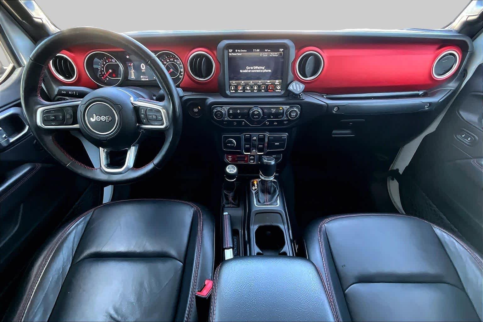Used 2020 Bright White Clearcoat Jeep Rubicon image 15