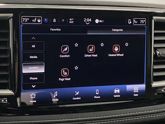 New 2026 Diamond Black Crystal Pearl-Coat Exterior Paint Chrysler Select image 8