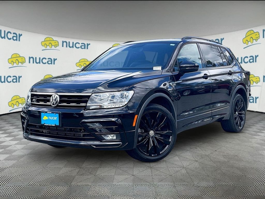 Certified Used 2021 Black Volkswagen 2.0T SE R-Line Black image 3
