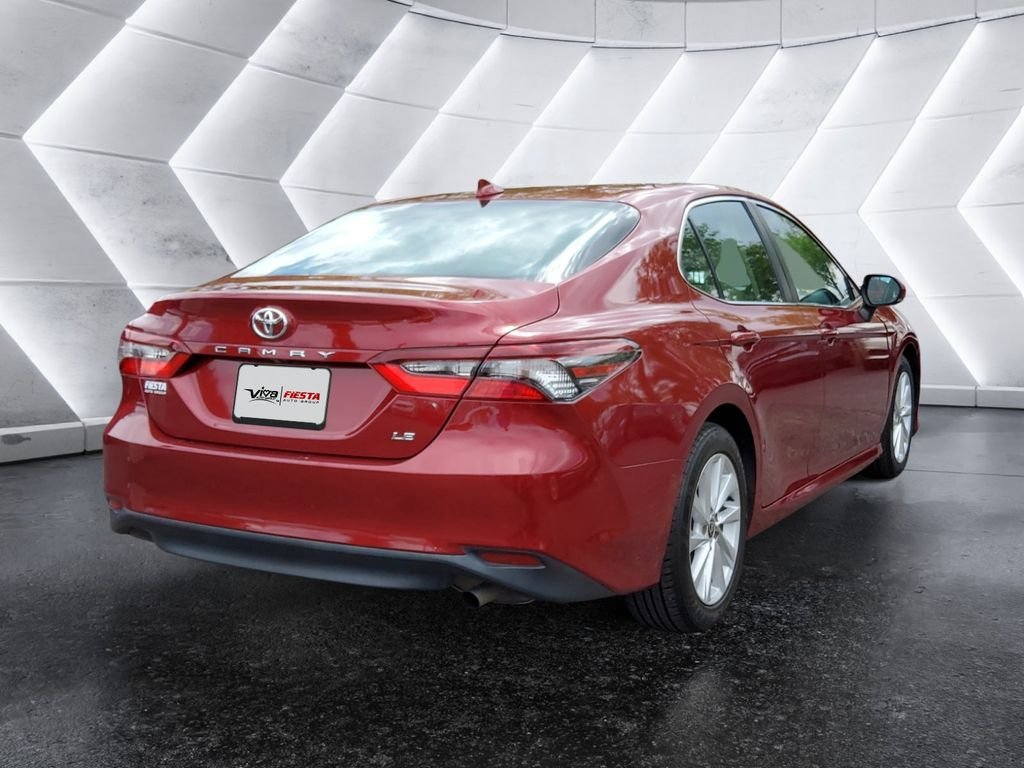 Used 2022 Red Toyota LE image 4