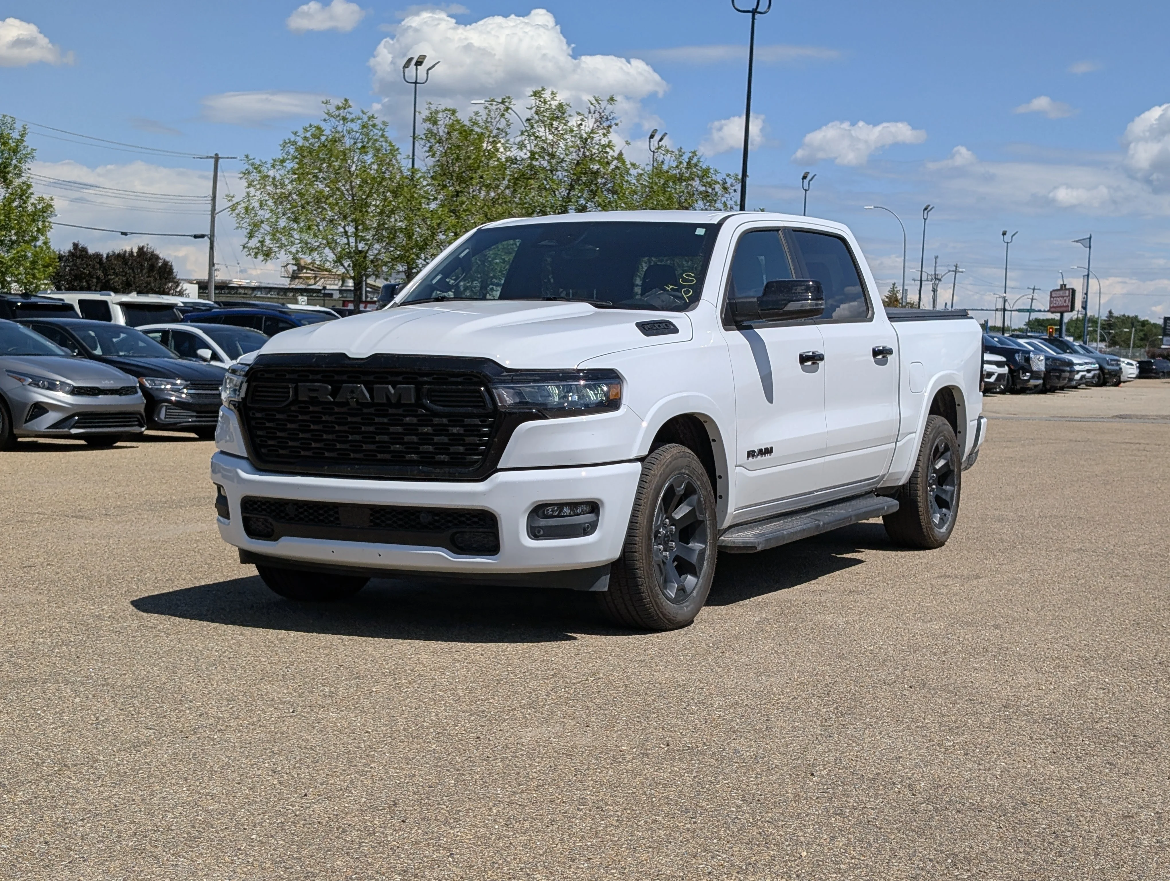 Used 2025 Bright White Ram Big Horn image 2
