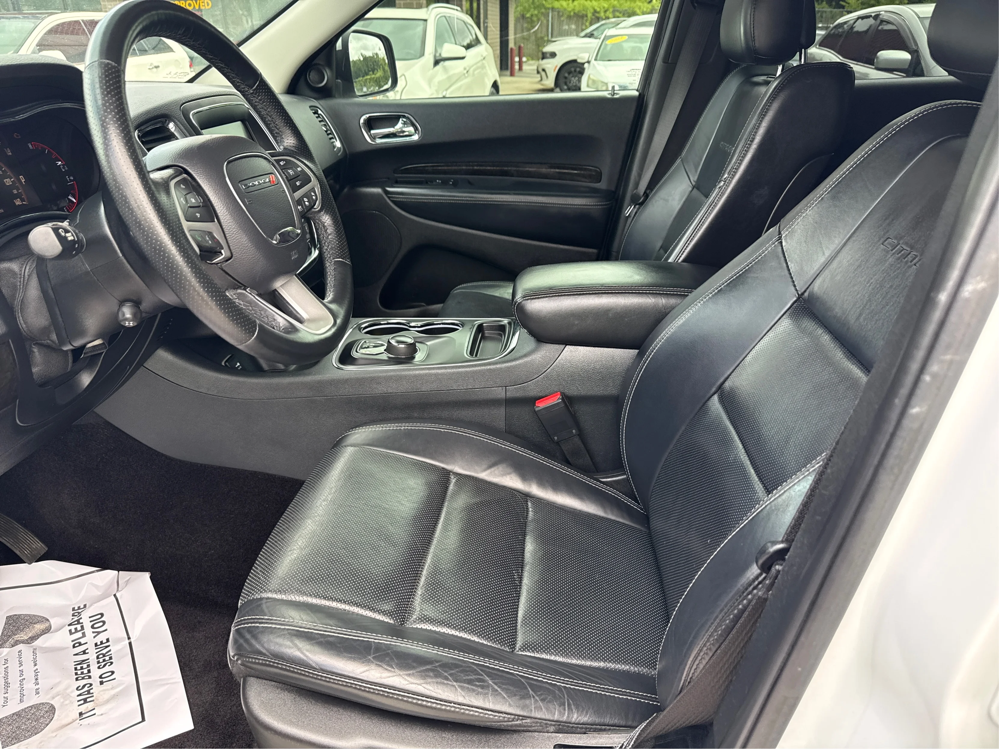 Used 2017 White Dodge Citadel Anodized Platinum AWD image 9
