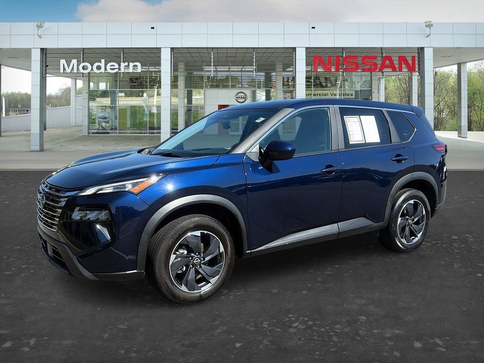Used 2025 Deep Ocean Blue Pearl Nissan SV image 1