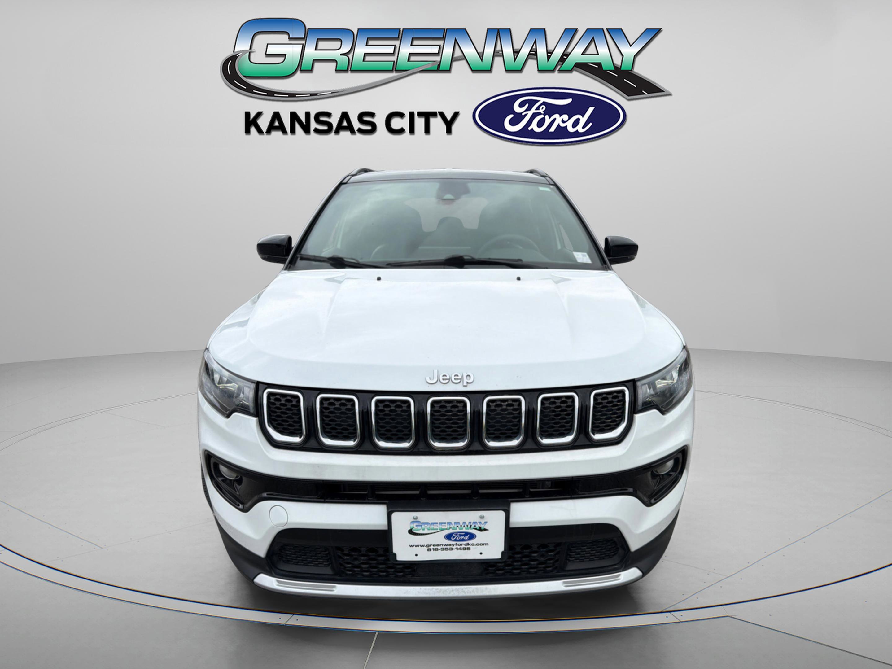 Used 2024 Jeep Compass Limited with VIN 3C4NJDCN5RT585997 for sale in Kansas City