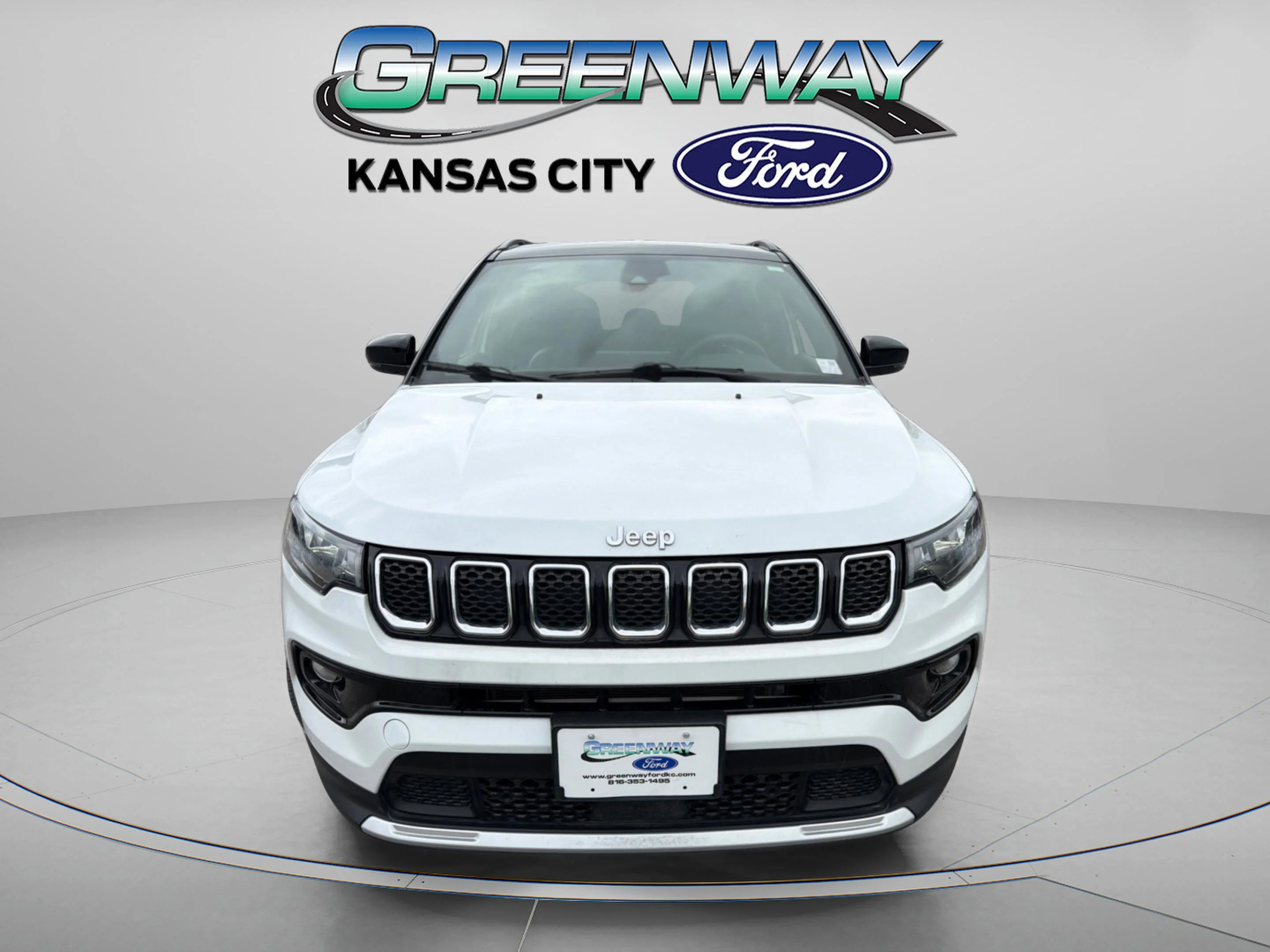Used 2024 Jeep Compass Limited with VIN 3C4NJDCN5RT585997 for sale in Kansas City