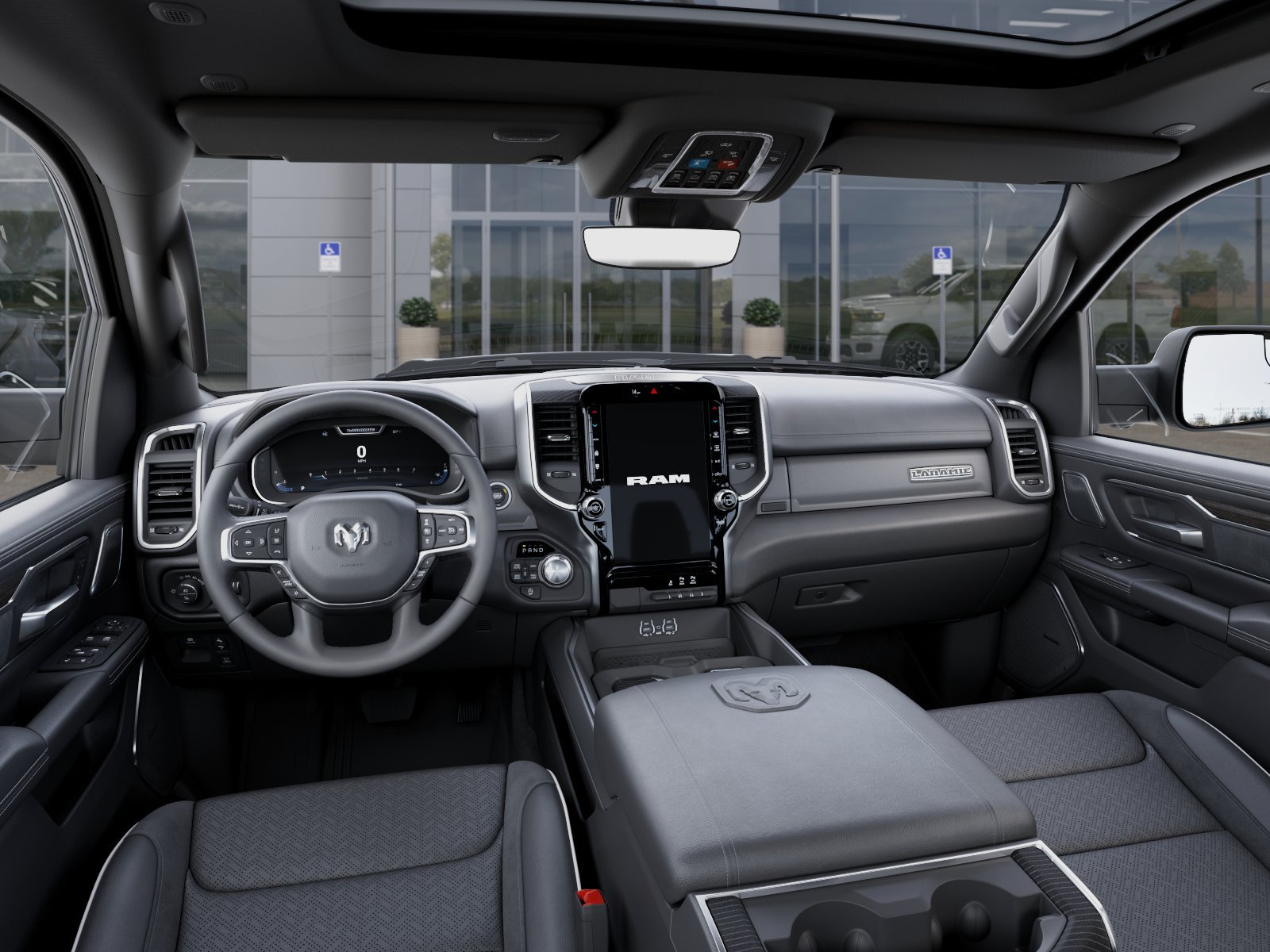 New 2027 Serrano-Green Metallic Exterior Paint RAM LARAMIE image 14