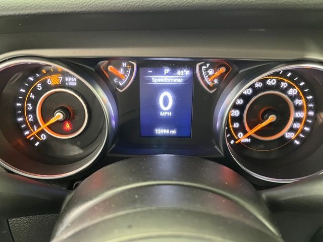 Used 2022 Red Jeep Unlimited Sport image 26