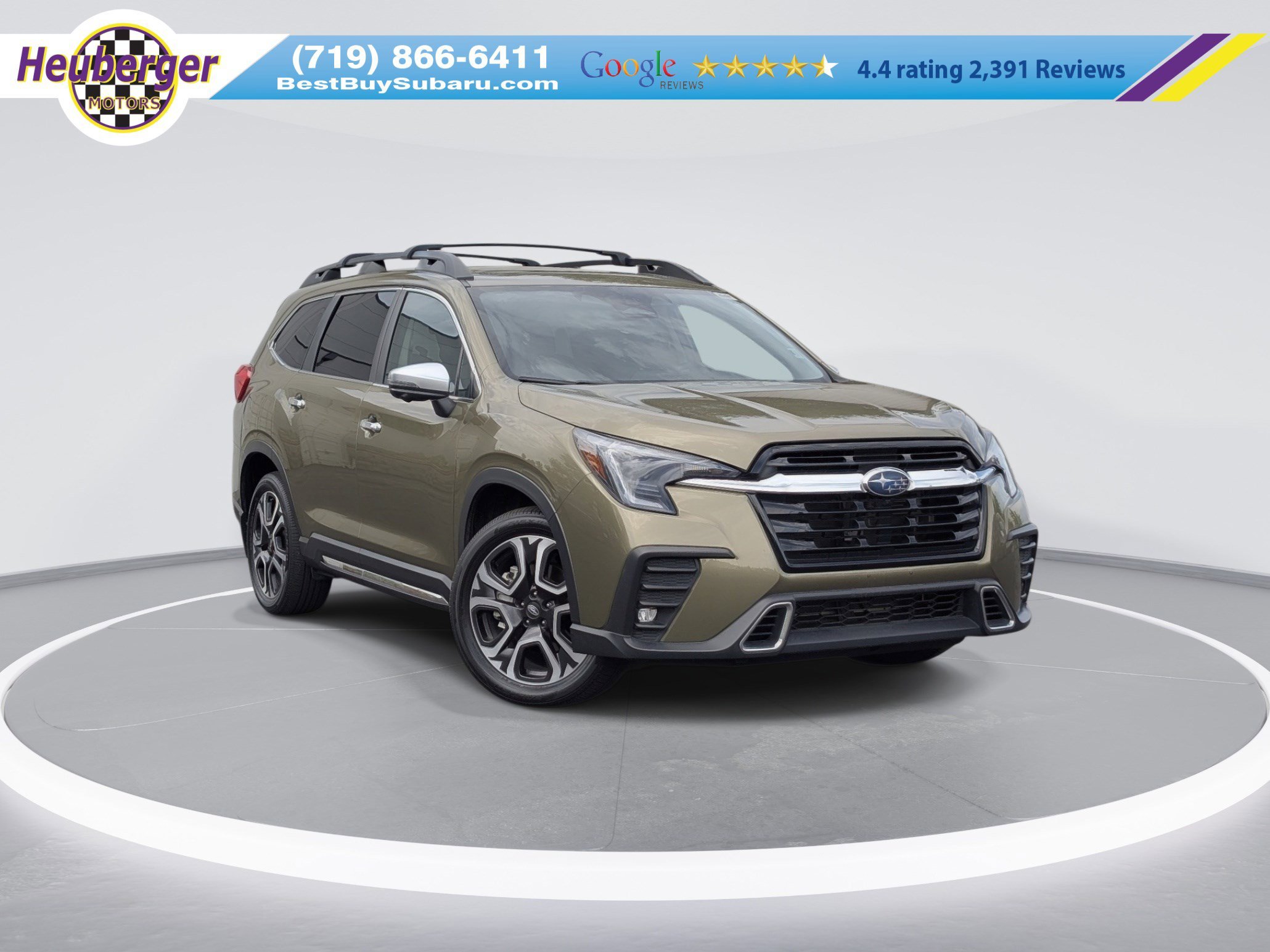 Used 2023 Autumn Green Metallic Subaru Touring image 1