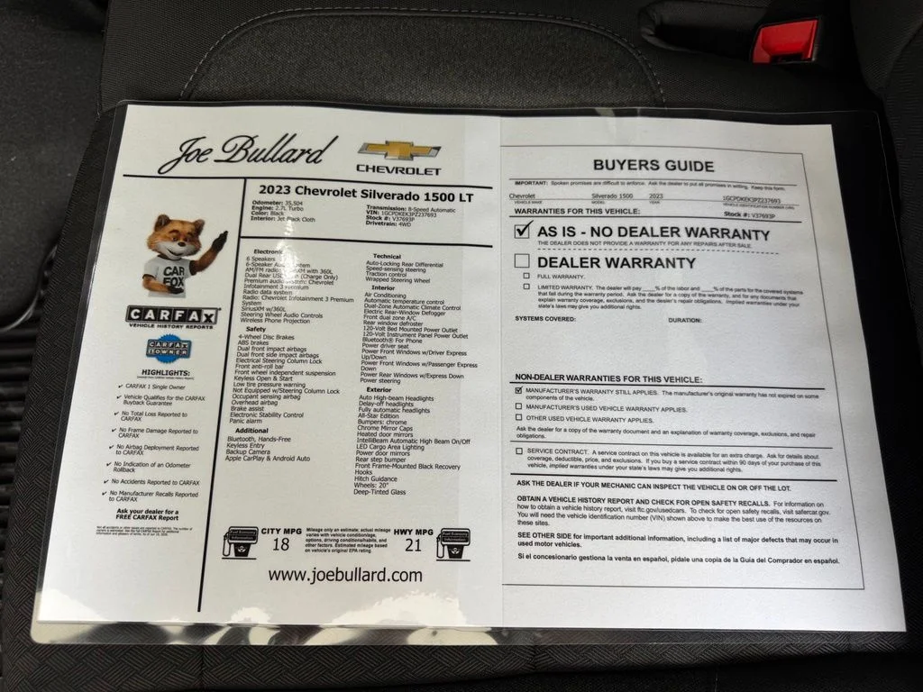 Used 2023 Black Chevrolet LT image 38