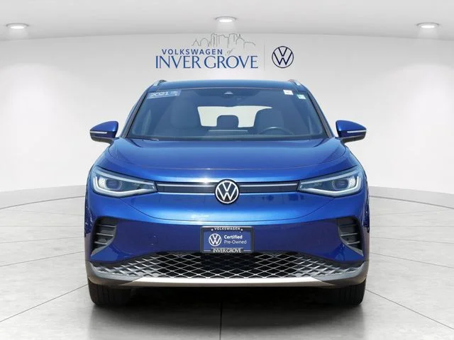 Certified 2021 Volkswagen ID.4 PRO S with VIN WVGUNPE27MP065748 for sale in Inver Grove Heights, MN