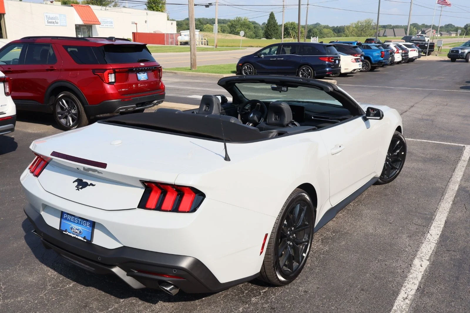 New 2026 Avalanche Gray Ford EcoBoost® Premium Convertible image 8