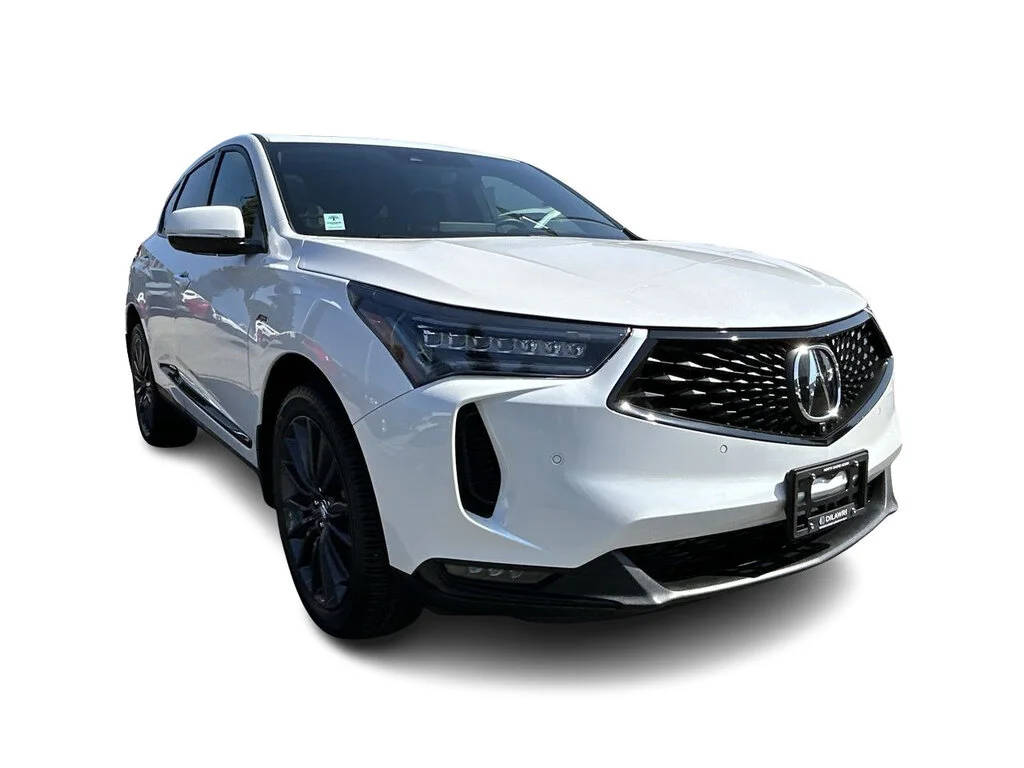 Used 2023 Platinum White Pearl Acura SH-AWD Platinum Elite A-Spec at Certified Pre-Owne image 2