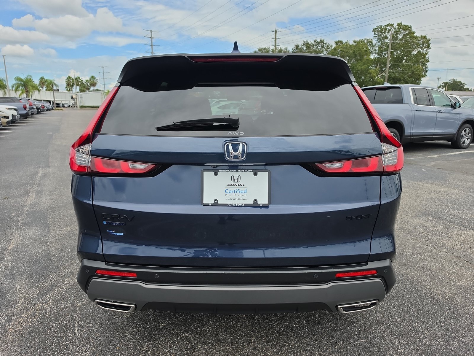 Certified Used 2026 Blue Honda Sport-L image 5
