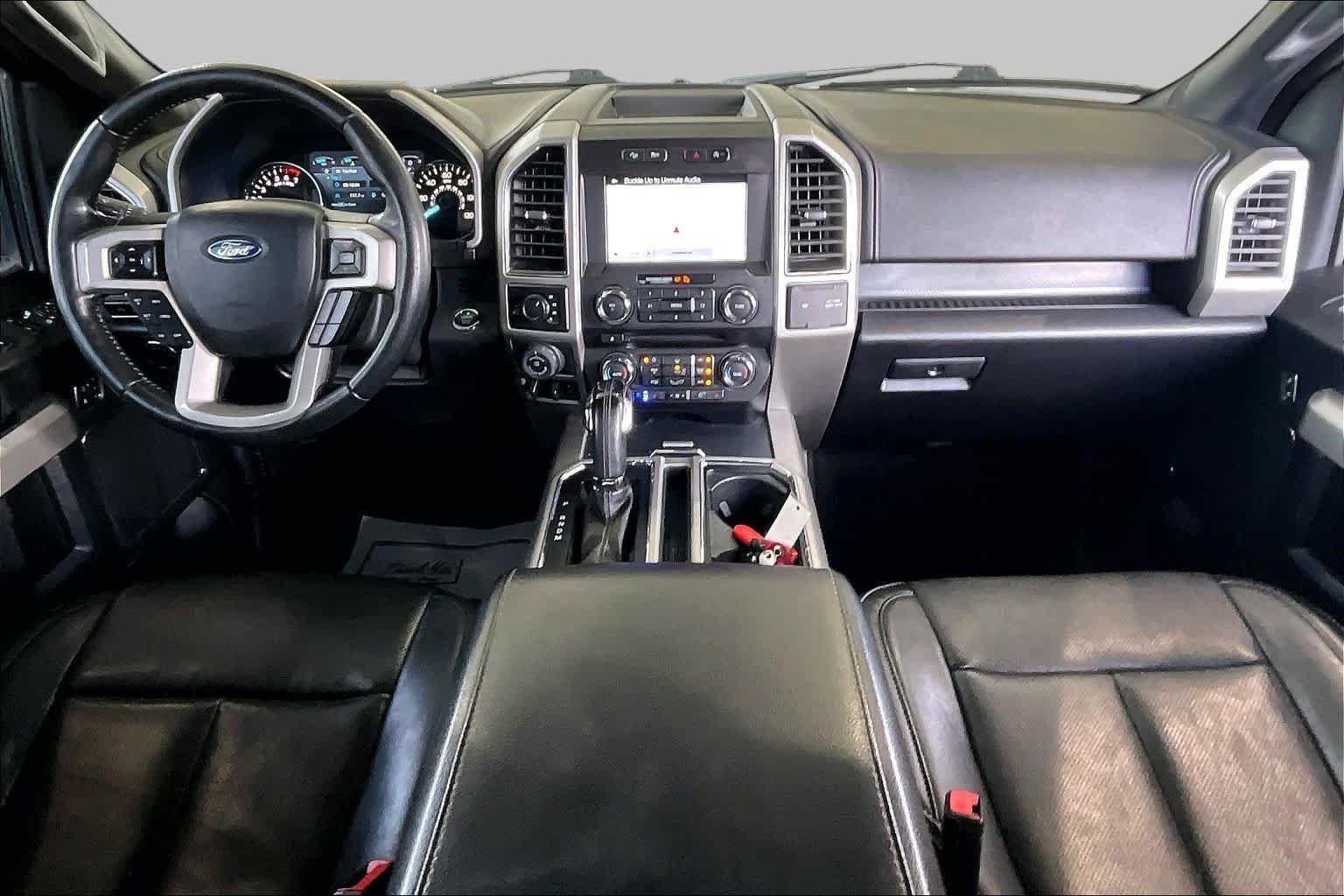 Used 2018 Shadow Black Ford LARIAT image 16