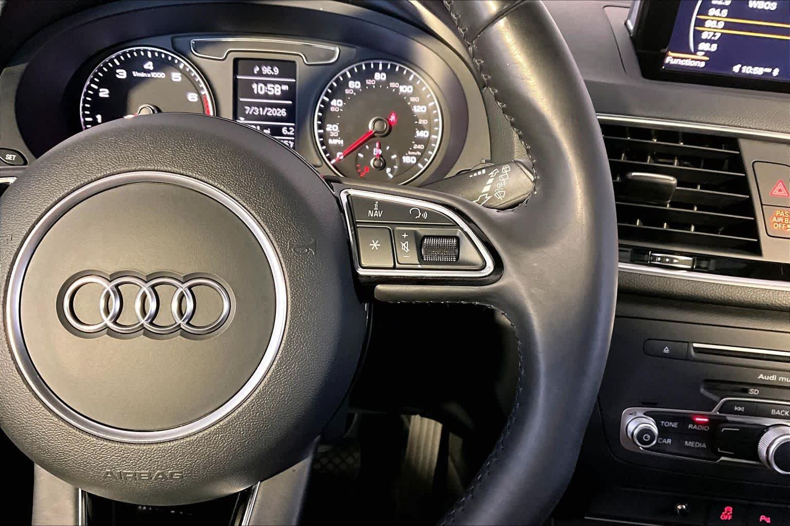 Used 2017 Brilliant Black Audi Premium Plus image 25