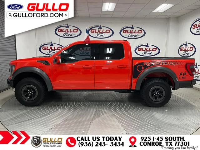 Certified Used 2023 Orange Metallic Ford Raptor image 4