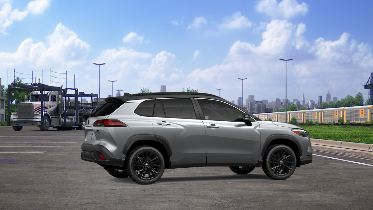 New 2026 Sonic Silver with Jet Black roof Toyota Hybrid XSE image 11