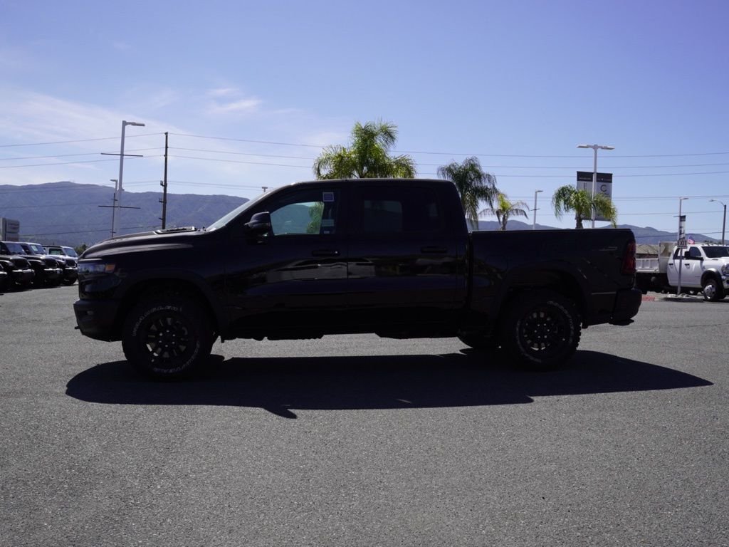 New 2026 Diamond Black Crystal Pearl-Coat Exterior Paint RAM Rebel image 7