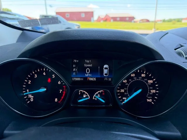 Certified Used 2018 Blue Metallic Ford SE image 26