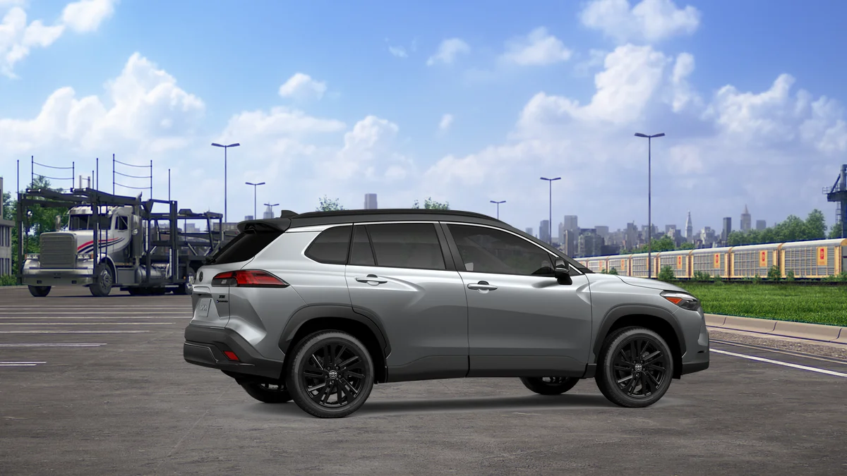 New 2026 Sonic Silver with Jet Black roof Toyota Hybrid XSE image 11