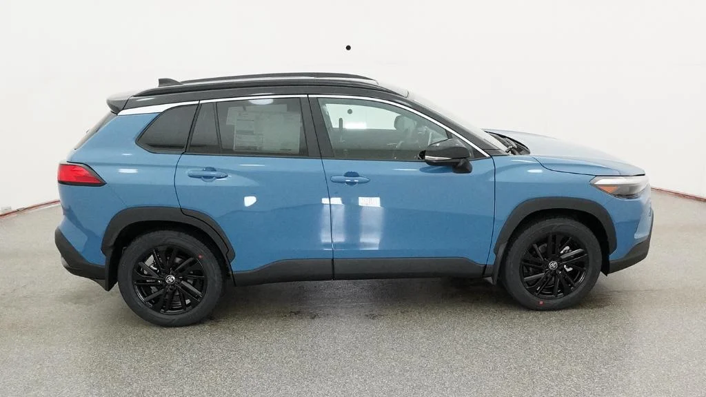 New 2026 Cavalry Blue with Jet Black roof Toyota Hybrid XSE image 47