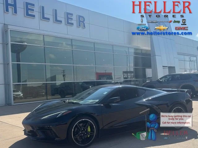 Used 2025 Black Chevrolet Stingray image 1