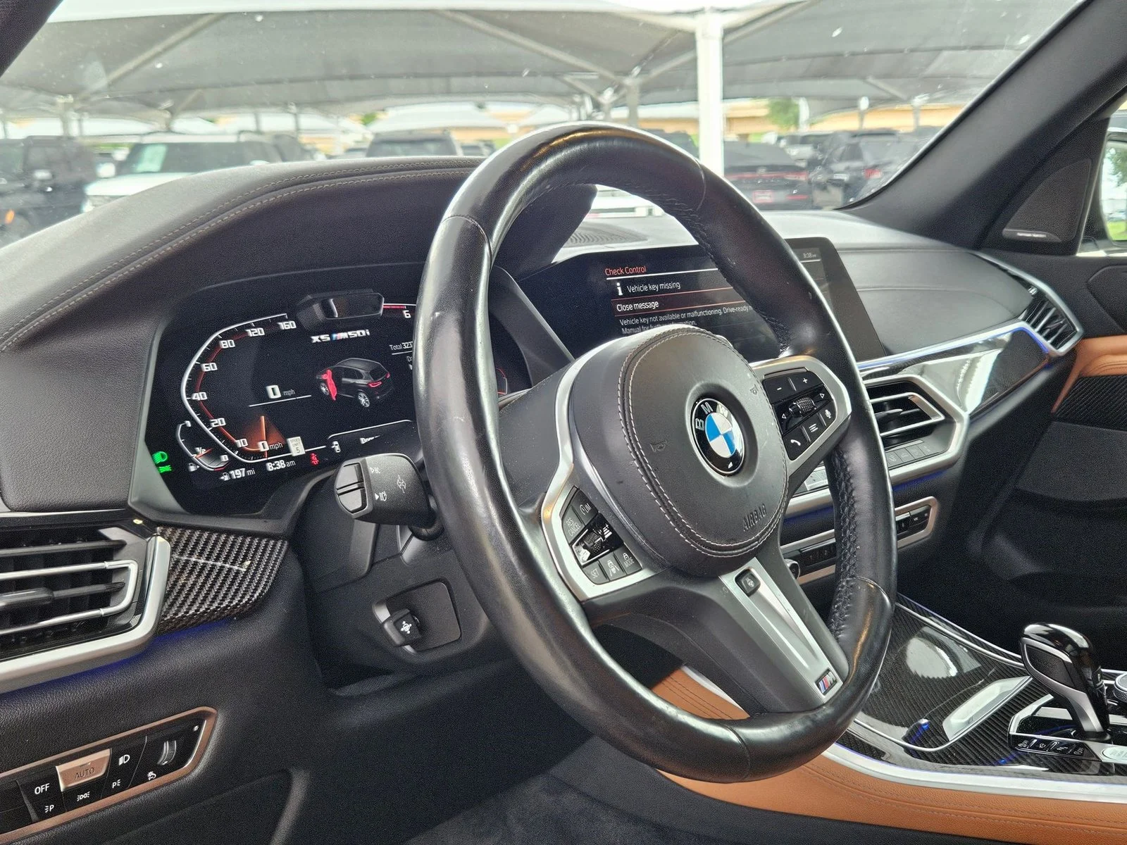 Used 2022 Mineral White Metallic BMW M50i image 9
