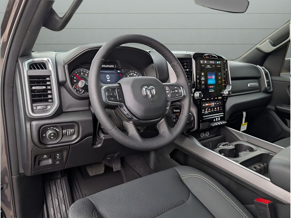 New 2026 Granite Crystal Metallic Clear-Coat Exterior Paint RAM Big Horn Night Edition Hemi 4x4 Crew Cab image 17