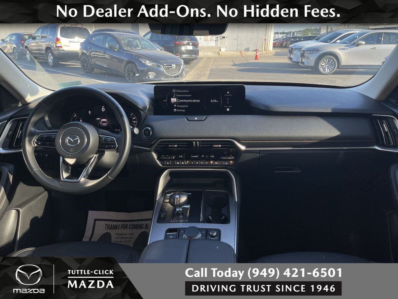Used 2025 Jet Black Mica Mazda Premium Package image 15