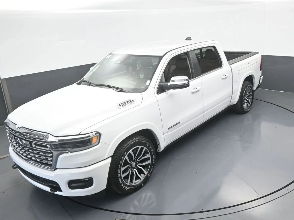 Used 2025 Bright White Clearcoat Ram Limited image 49